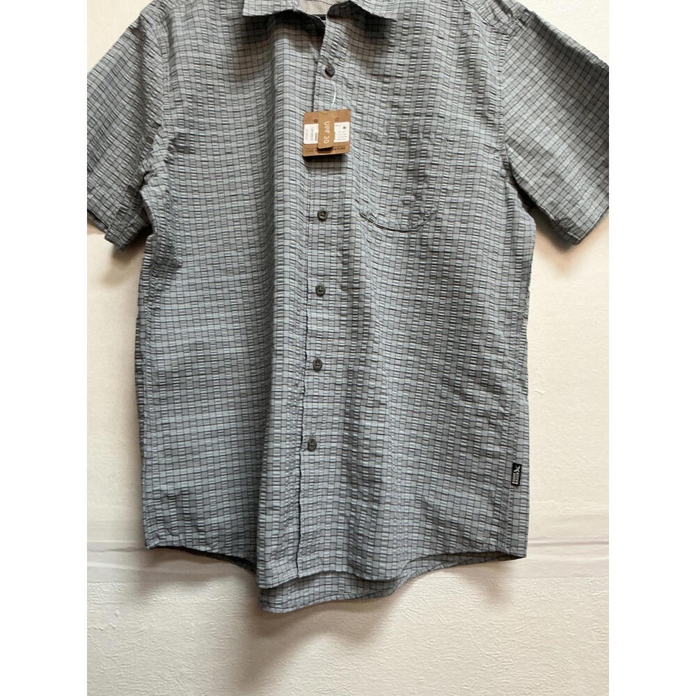 Eddie Bauer Men's Button-Up Short Sleeve Shirt - Large and Fast Free Shipping
